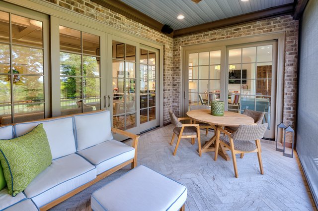 Modern Mountain Patio After