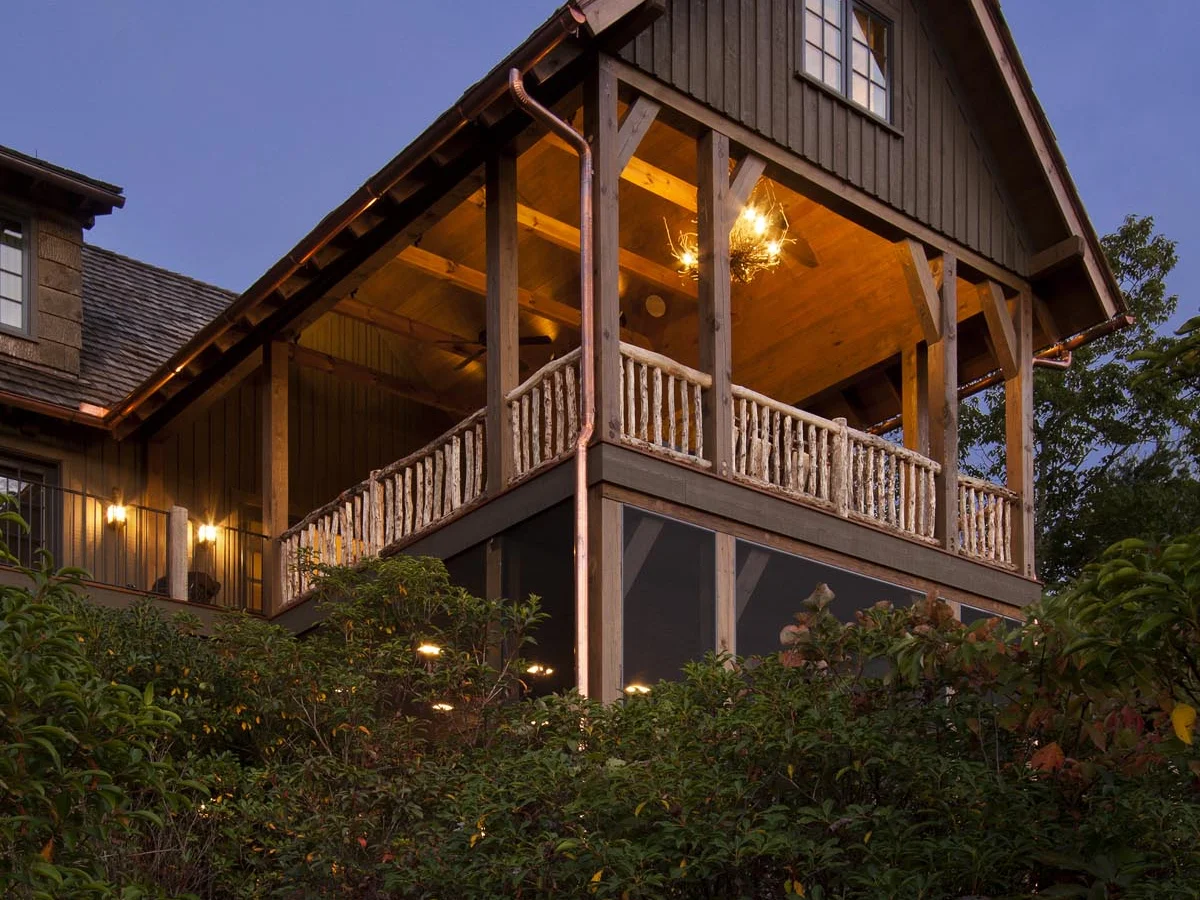 Cashiers Revisited exterior porch