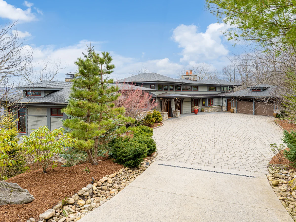 Modern Opus Exterior with Driveway