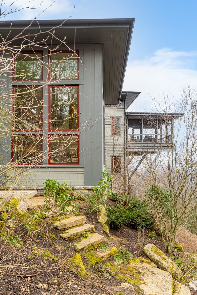 Modern Opus Exterior with Floating Screened Porch