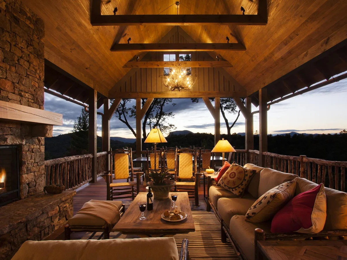 Cashiers Revisited porch