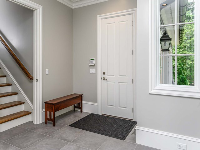 Brookline Manor doorway