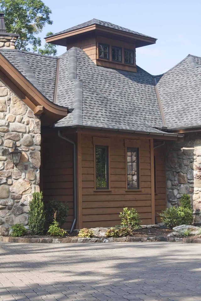 Eagles Nest Exterior Siding Section