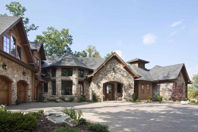 Eagles Nest Exterior Stonework