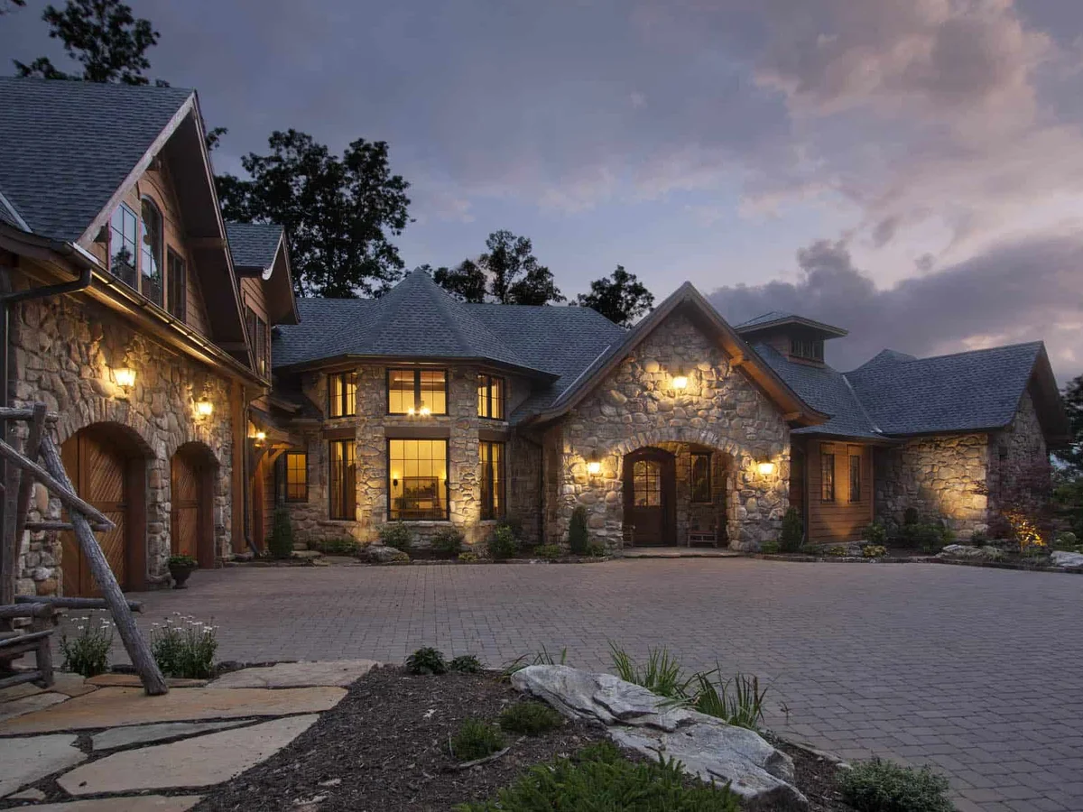 Eagles Nest Exterior at Night