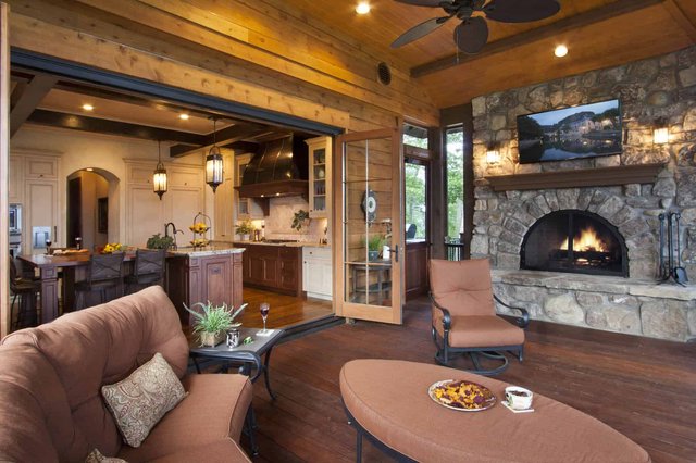 Eagles Nest Outdoor Dining Area Opens to Indoor Dining