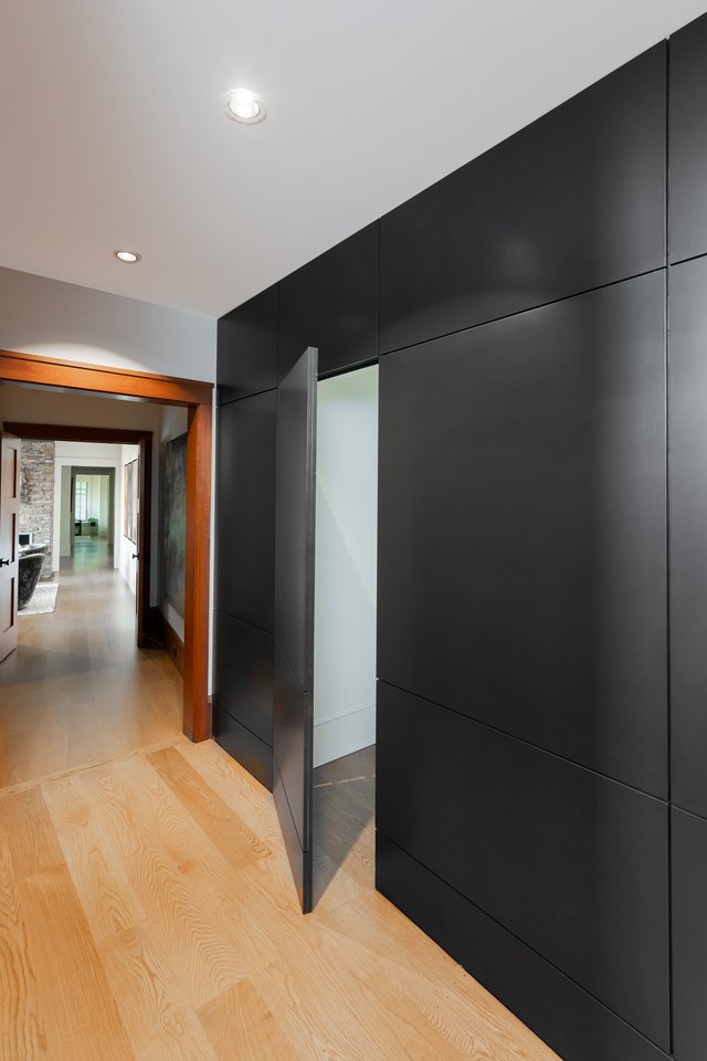 Modern Opus Encore hidden closet open