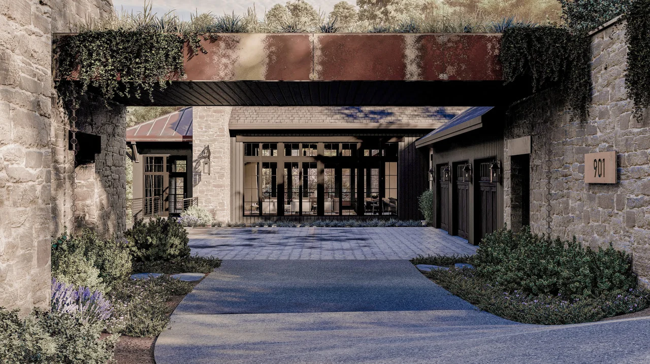 Sage Hollow exterior garage