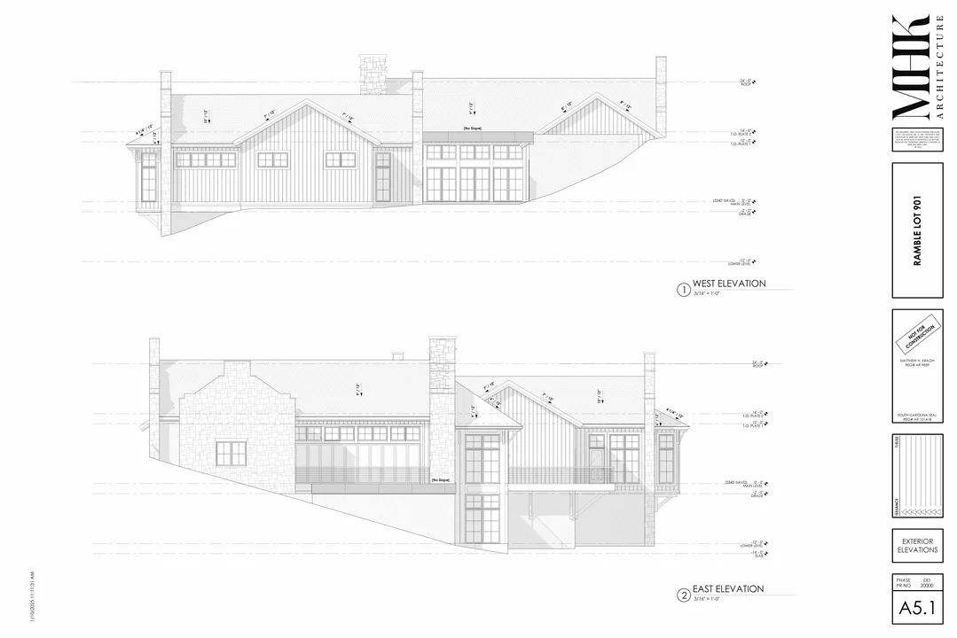 Sage Hollow east elevation
