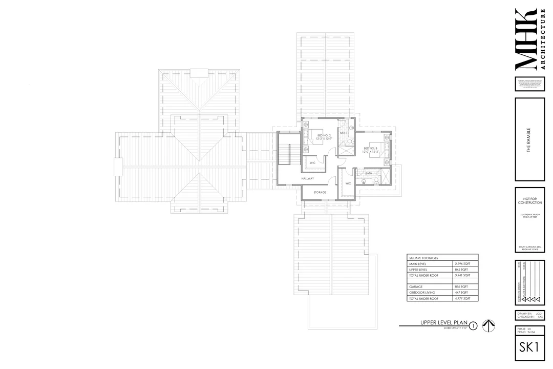 Thistle Ridge upper level plan