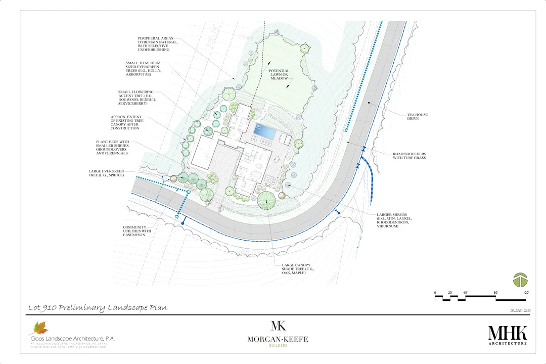 Jasmine Glen landscape plan