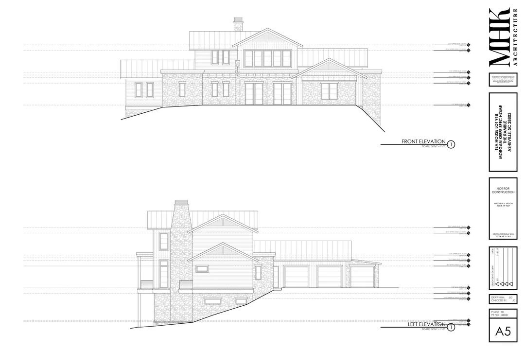 Greywood House left elevation