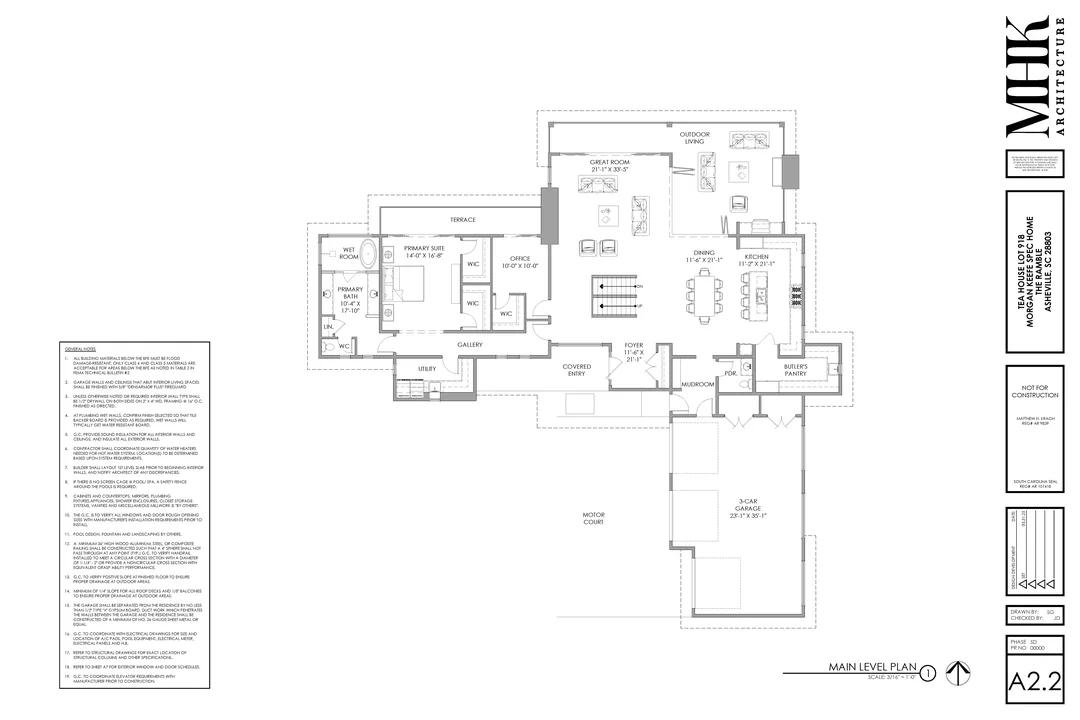 Greywood House mail level plan