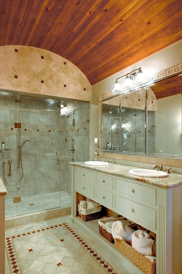 Lake Retreat Master Bathroom 2