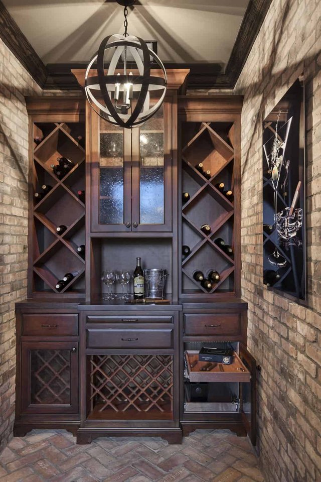 Maison de Montagne Wine Cellar