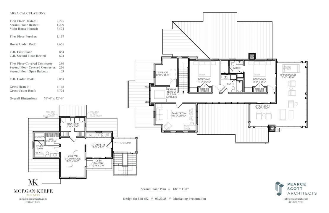 The Hearthwood second floor plan