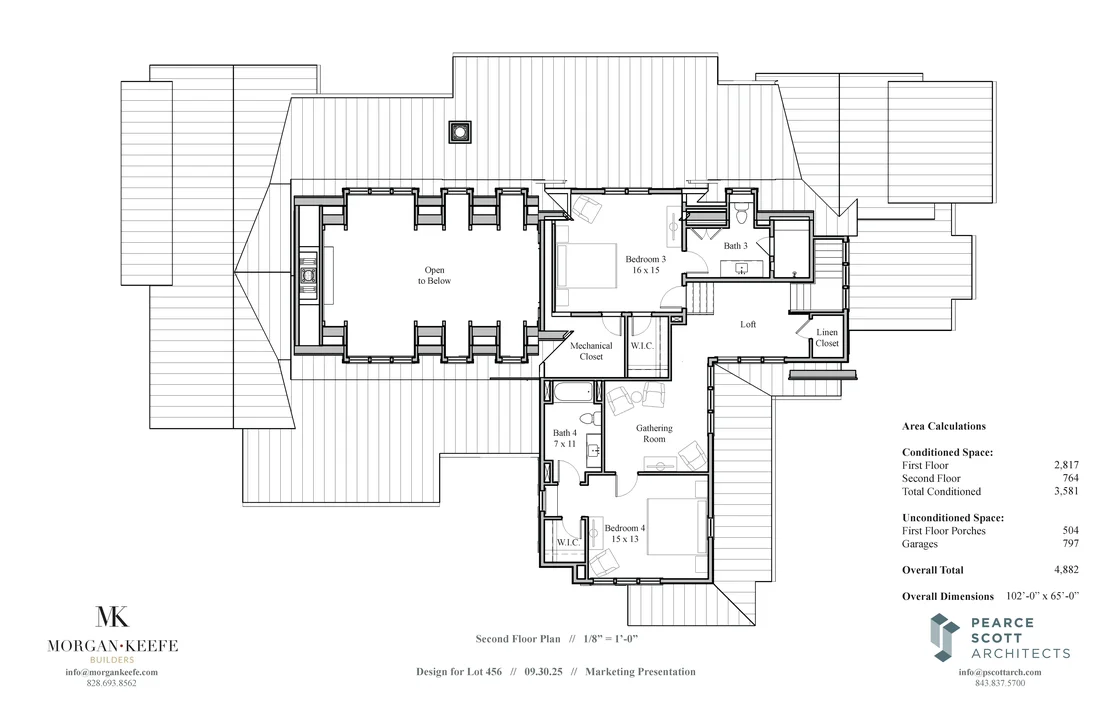 The Terrene second floor plan