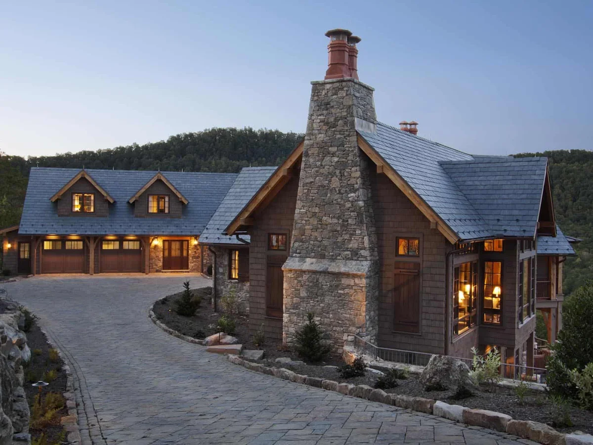 Mountain Haven Exterior Dusk 1
