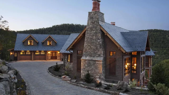 Mountain Haven Exterior Dusk 1