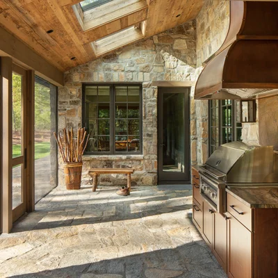 Ramble Retreat Outdoor Kitchen