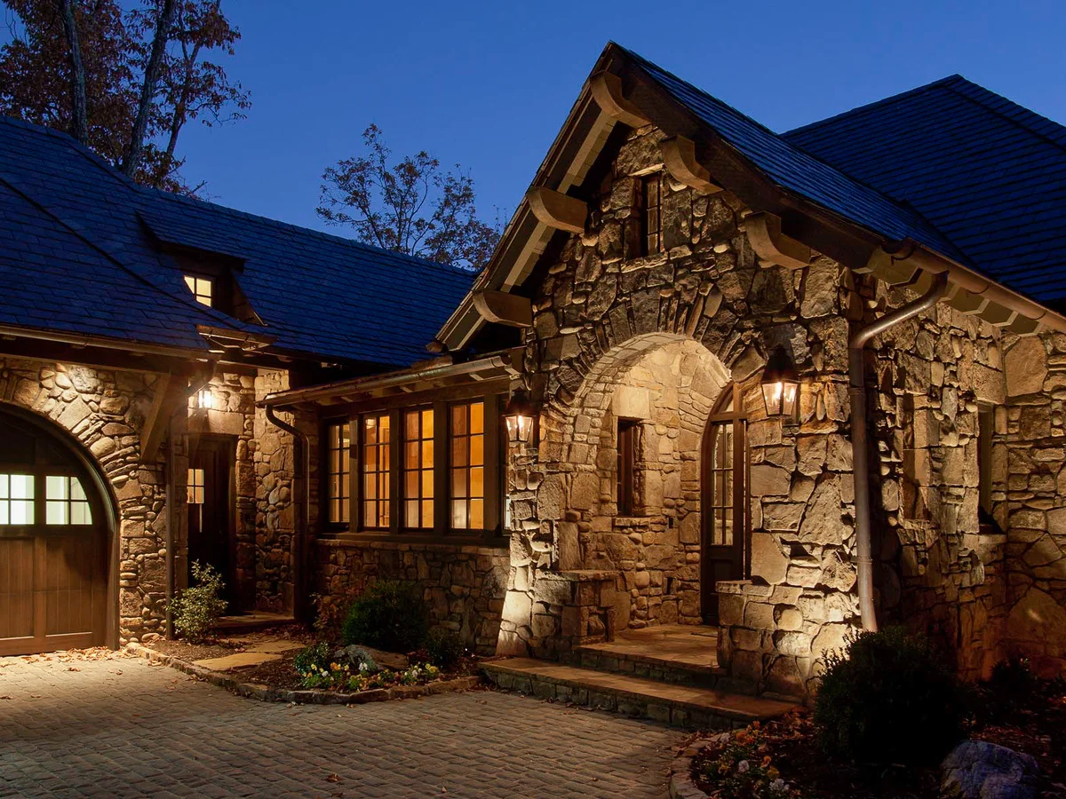 Raven Cliff Exterior Night