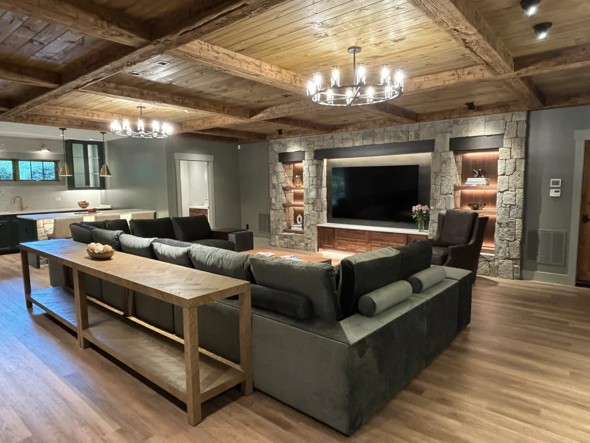 Rustic Retreat Family Room