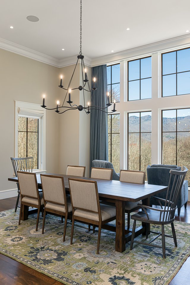 Secluded Sanctuary Dining Room View