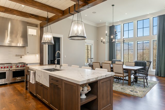 Secluded Sanctuary Kitchen Island