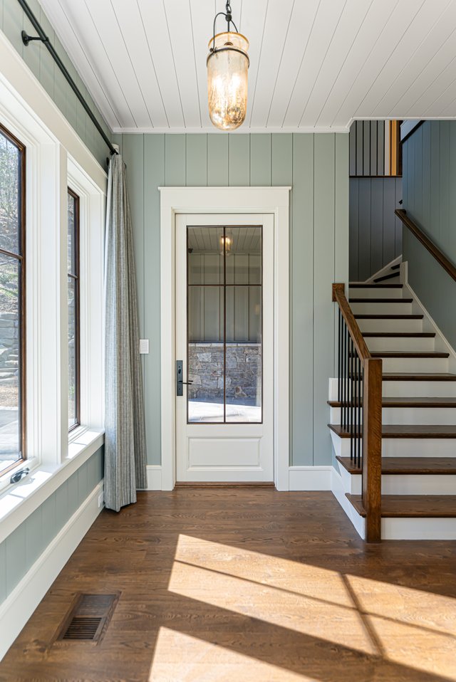 Secluded Sanctuary Lighting in Entryway
