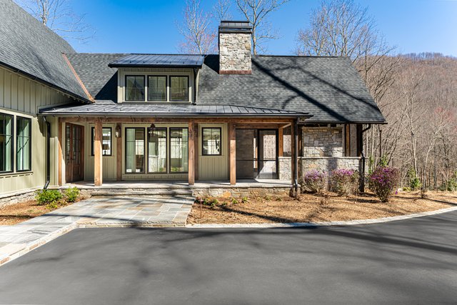 Secluded Sanctuary Side Entrance and Porch