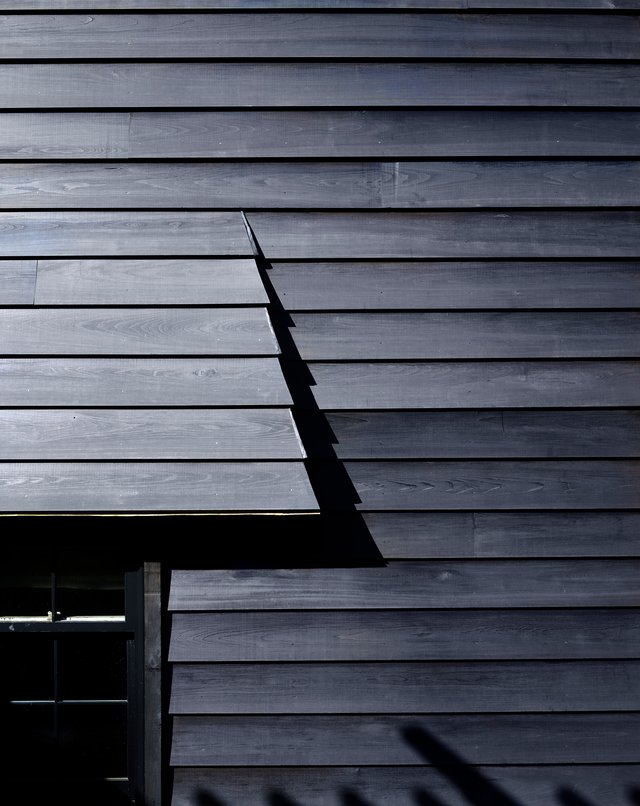 Anthracite Lodge siding detail 1