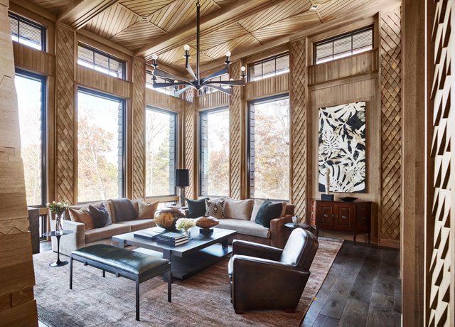 Anthracite Lodge Living area