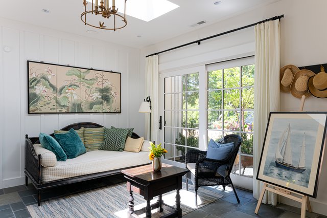 Modern Farmhouse Sunroom