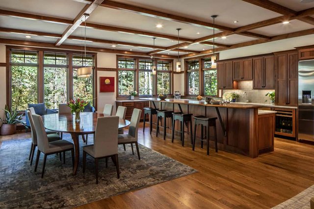 Urban Tranquility Kitchen and Dining Room 1