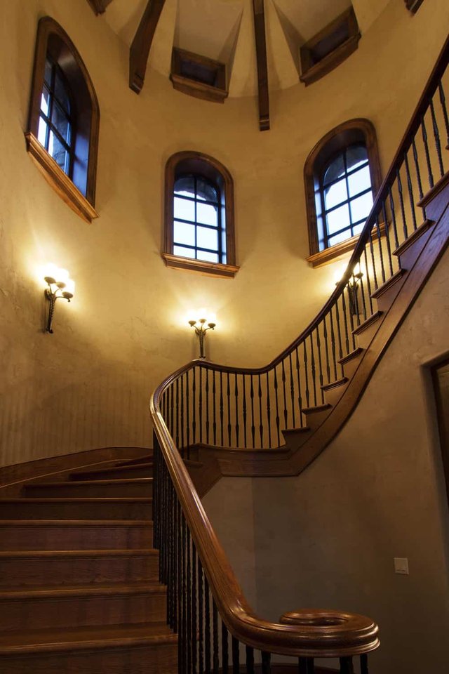 Walnut Chateau Staircase