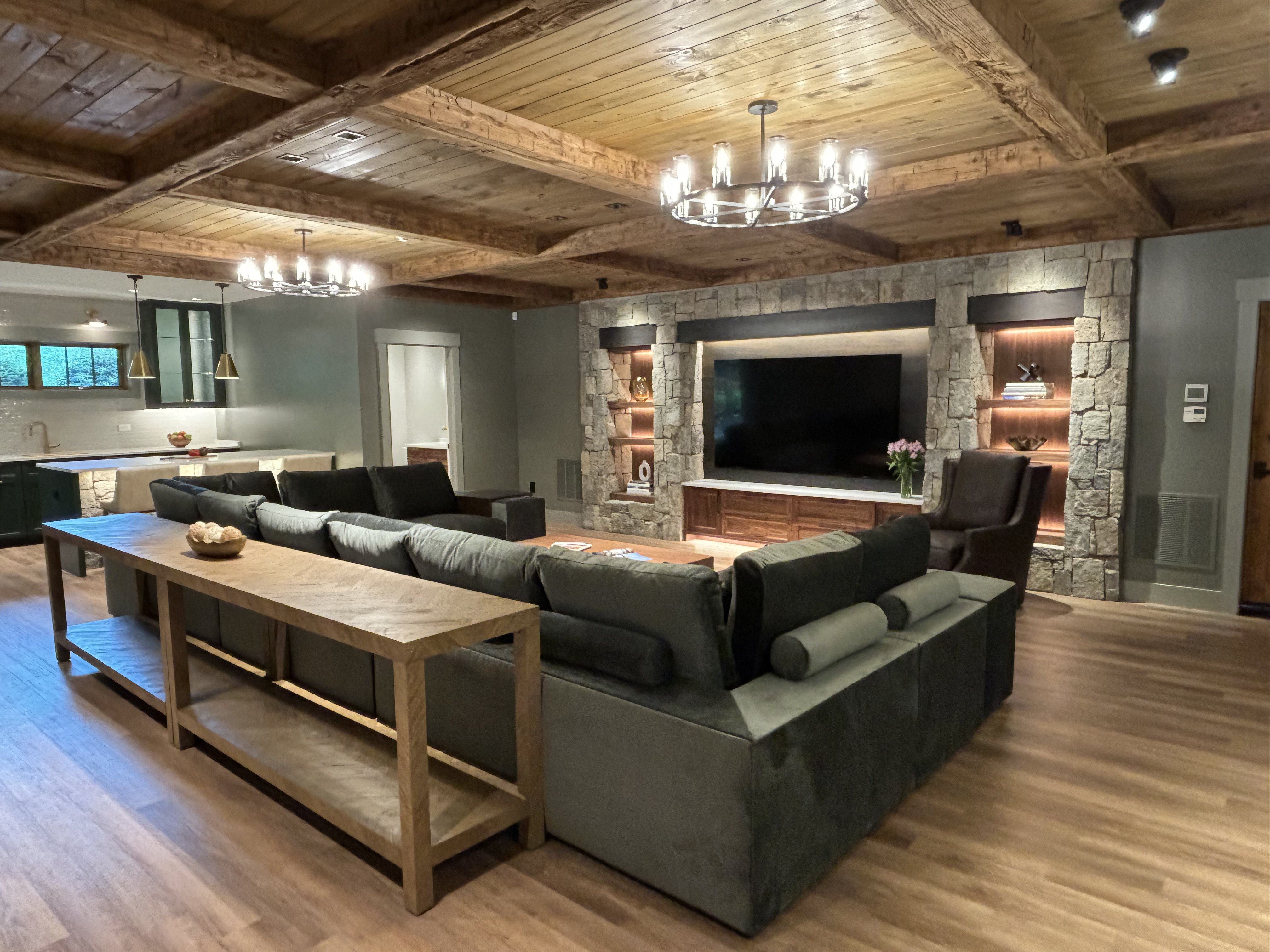 Rustic Retreat Family Room